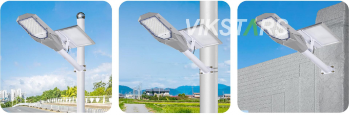 2インワン 太陽光路灯 100w 200w 300w 400w アルミ クラシックデザイン ホットセール 太陽光発電灯 8