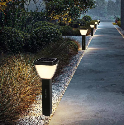 強力な高 LED 太陽光芝生ライト 屋外防水 IP65 景観パティオ