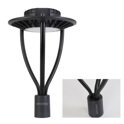 購入 120w円形の庭はコミュニティ公園のヤードのための100lm/W黒色をつける オンライン製造
