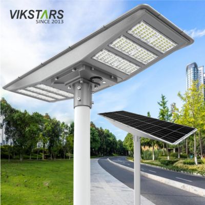 購入 新しい双方向太陽光路灯 IP66 LED 太陽光ガーデンライト 600W 900W オールインワン 太陽光景観灯 オンライン製造
