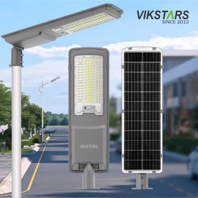購入 外部統合太陽光路灯 屋外 200w 300w ロード用ランプ 光センサー リモコンポール オンライン製造