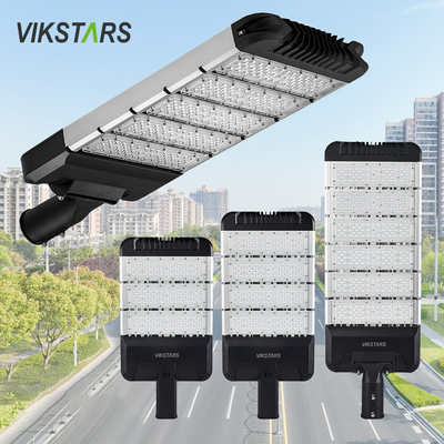 モジュール LED ストリートライト 黒灰色 調節可能な腕 格安価格 50W 100W 200W 300W アルミニウム 公共 ストリートランプ